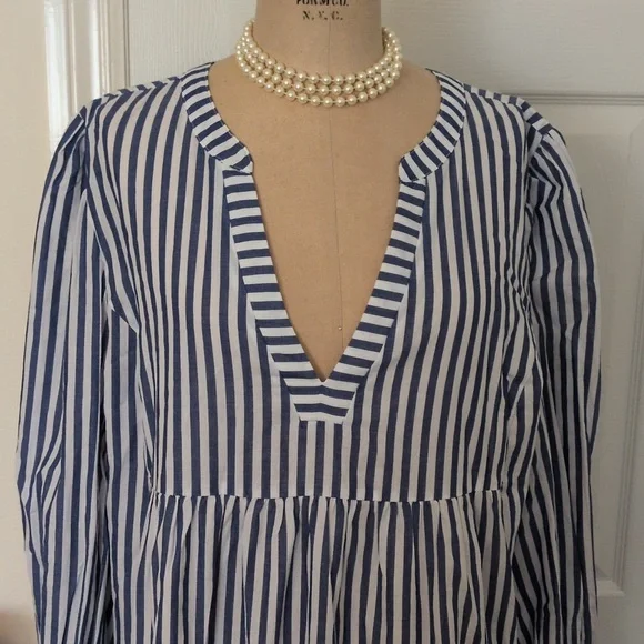 Pommander Place Striped Kenzo Dress Sz. XXXL - Picture 4 of 9
